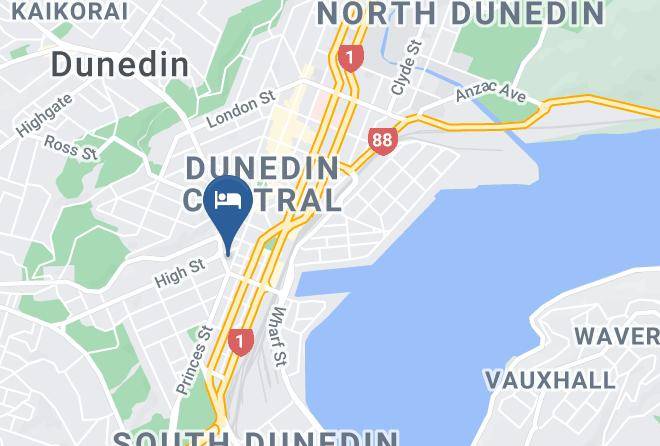 Dunedin - Relish Restaurant At Mercure Hotel Maps