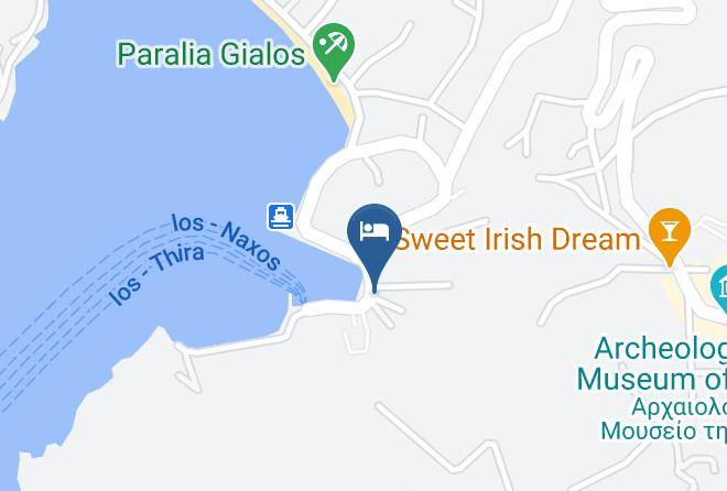 Thira - Relux Ios Design Hotel Maps
