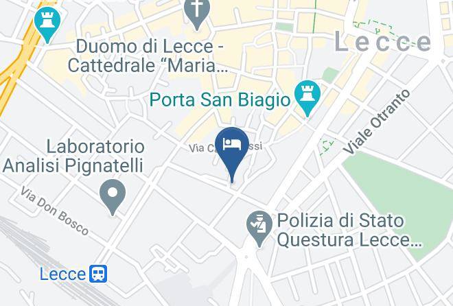 Lecce - Reluxe Private Wellness Spa Maps