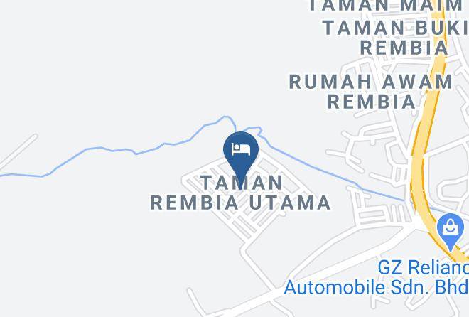 Alor Gajah District - Rembia Utama Melaka Maps