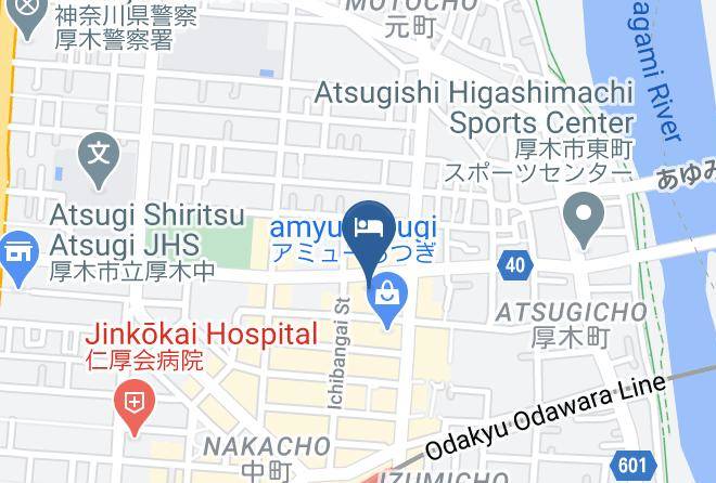 Rembrandt Hotel Atsugi Map