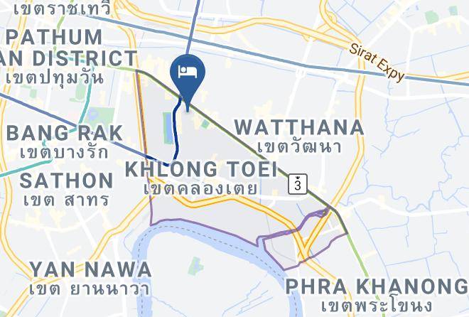 Khlong Toei District - Rembrandt Hotel & Suites Bangkok Maps