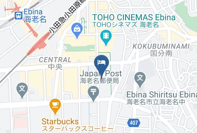 Rembrandt Hotel Ebina Map