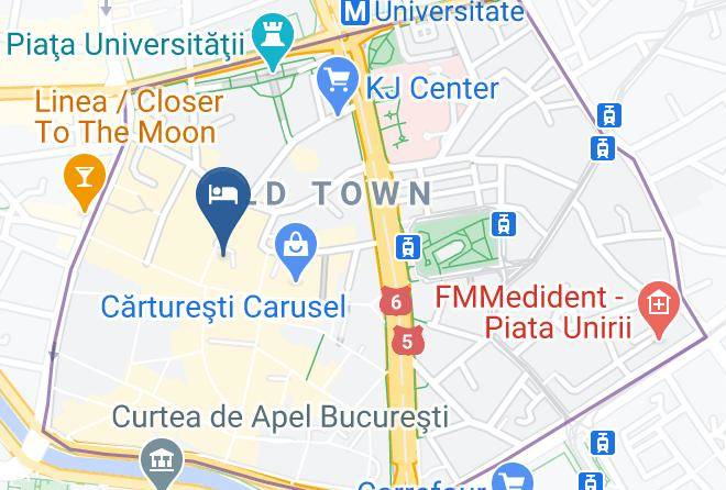 Bucharest - Rembrandt Hotel Maps