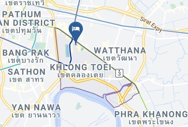 Khlong Toei District - Rembrandt Sukhumvit Maps