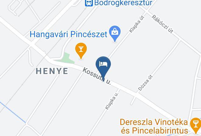 Remence Vendeghaz Map