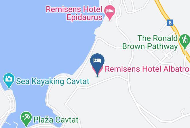 Konavle - Remisens Hotel Albatros Maps