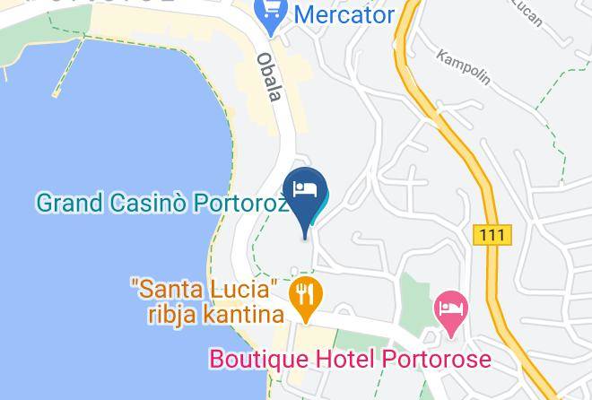 Piran - Remisens Premium Hotel Metropol Maps