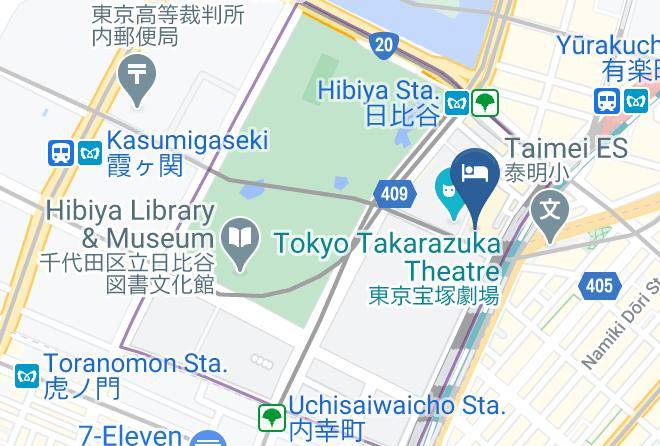 Chiyoda Ward - Remm Hibiya Maps