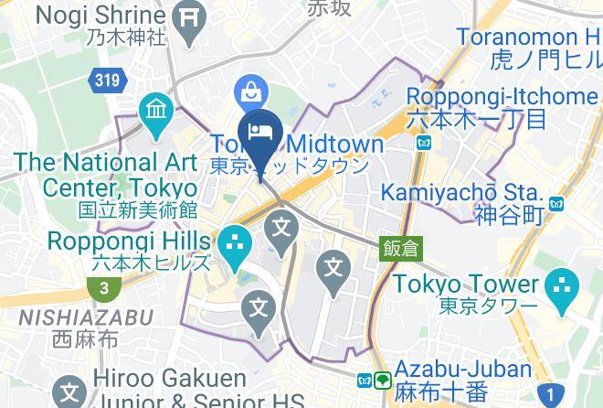 Minato Ward - Remm Roppongi Maps