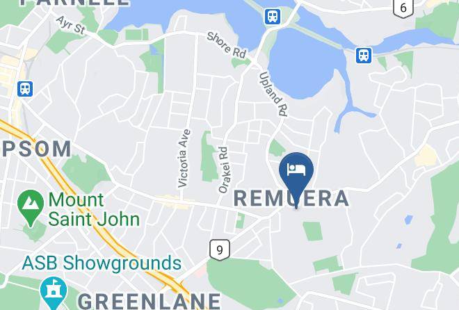 Auckland Remuera - Remuera Motor Lodge Maps