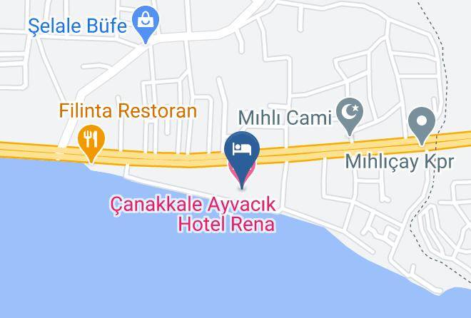 Ayvacik - Canakkale Ayvacik Hotel Rena Maps
