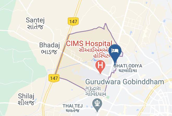 Ahmadabad - Renaissance Ahmedabad Hotel Maps