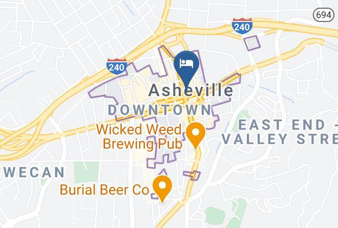 Buncombe - Ac Hotel By Marriott Asheville Downtown Maps