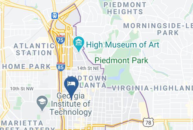 Fulton - Renaissance Atlanta Midtown Hotel Maps