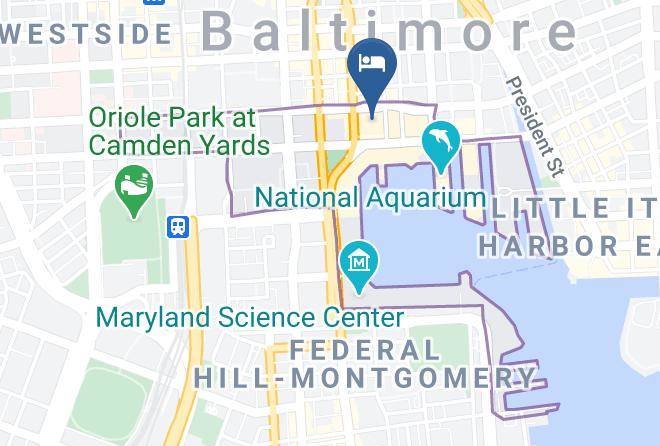 Baltimore City - Renaissance Baltimore Harborplace Hotel Maps