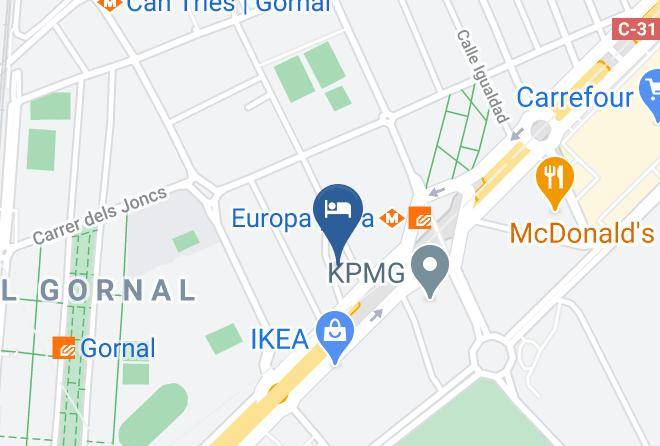 Barcelona - Renaissance Barcelona Fira Hotel Maps