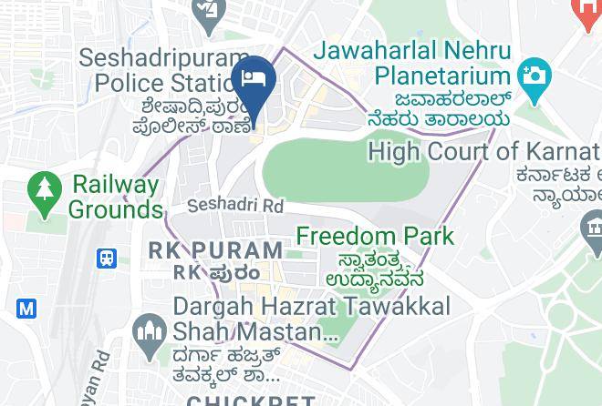 Bengaluru - Renaissance Bengaluru Race Course Hotel Maps