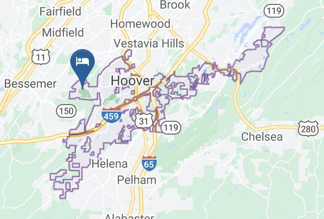 Renaissance Birmingham Ross Bridge Golf Resort & Spa Map