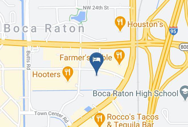 Palm Beach - Renaissance Boca Raton Hotel Maps