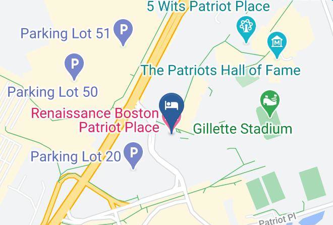 Renaissance Boston Patriot Place Hotel Map