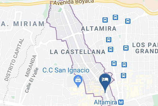 Caracas - Renaissance Caracas La Castellana Hotel Maps