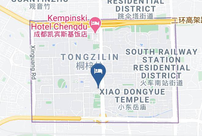 Chengdu - Renaissance Chengdu Hotel Maps