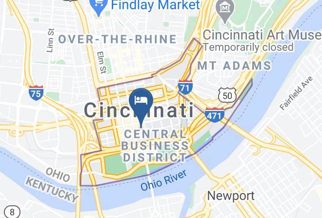 Hamilton - Renaissance Cincinnati Downtown Hotel Maps