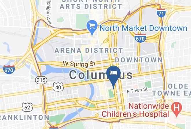 Franklin - Sheraton Columbus Hotel At Capitol Square Maps