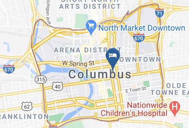Franklin - Renaissance Columbus Downtown Hotel Maps
