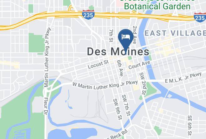 Polk - Renaissance Des Moines Savery Hotel Maps