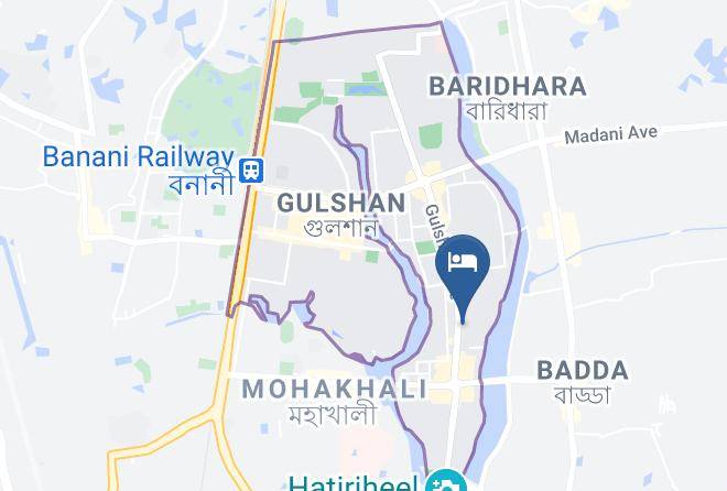 Dhaka - Renaissance Dhaka Gulshan Hotel Maps
