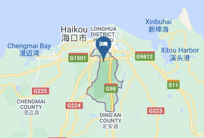 Haikou - Renaissance Haikou Hotel Maps