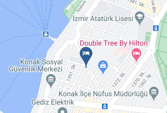 Konak - Renaissance Izmir Hotel Maps