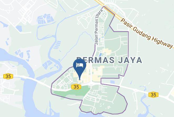 Johor Bahru - Renaissance Johor Bahru Hotel Maps