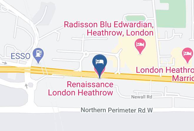 London - Renaissance London Heathrow Hotel Maps