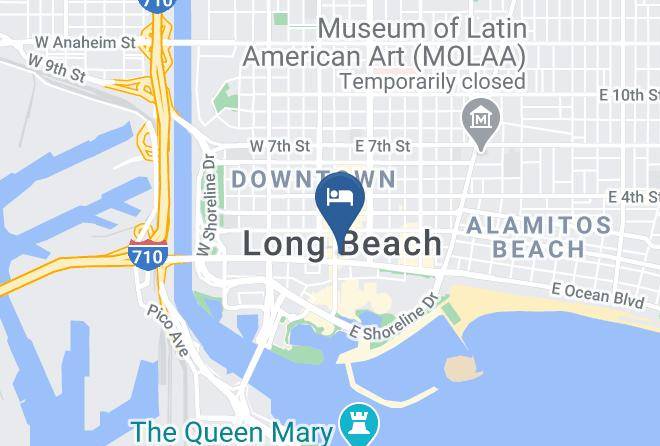 Renaissance Long Beach Hotel Map