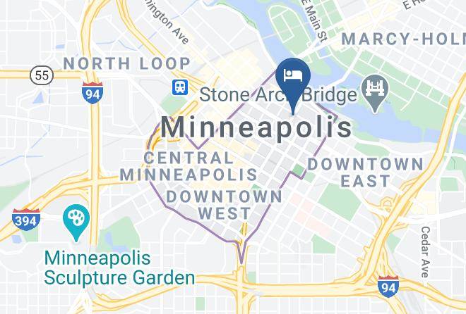 Hennepin - Renaissance Minneapolis Hotel The Depot Maps
