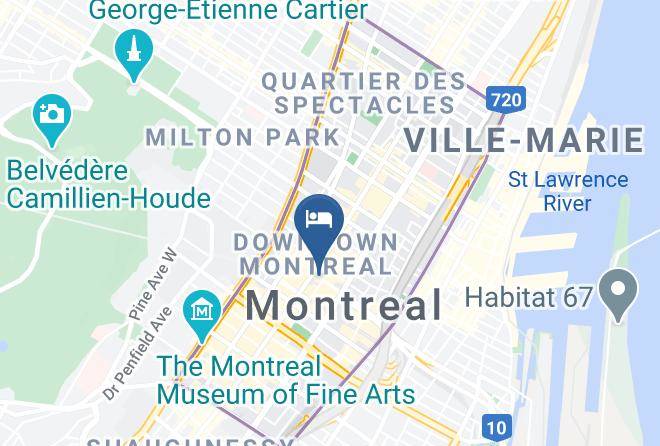 Montreal - Renaissance Montreal Downtown Hotel Maps