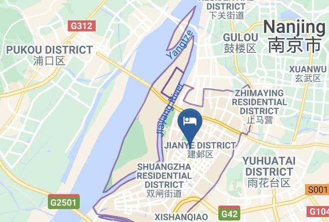 Nanjing - Renaissance Nanjing Olympic Centre Hotel Maps