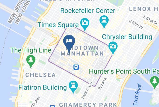 New York - Renaissance New York Midtown Hotel Maps