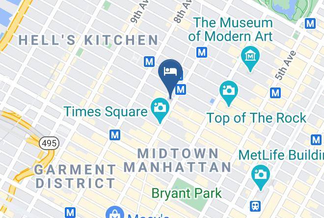 New York - Renaissance New York Times Square Hotel Maps