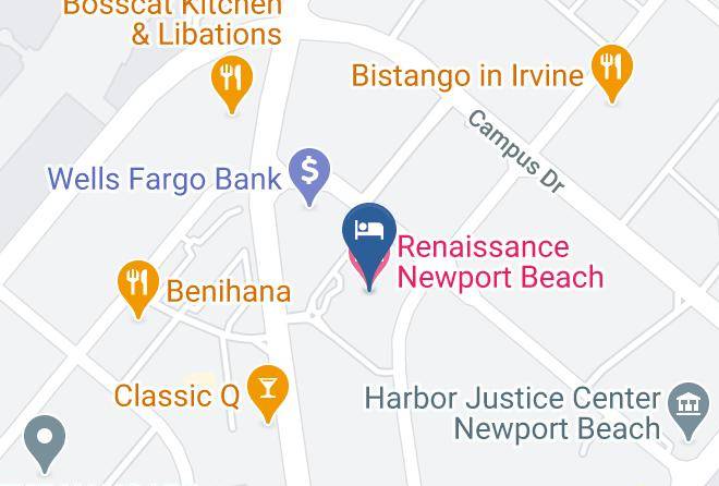 Orange - Renaissance Newport Beach Hotel Maps