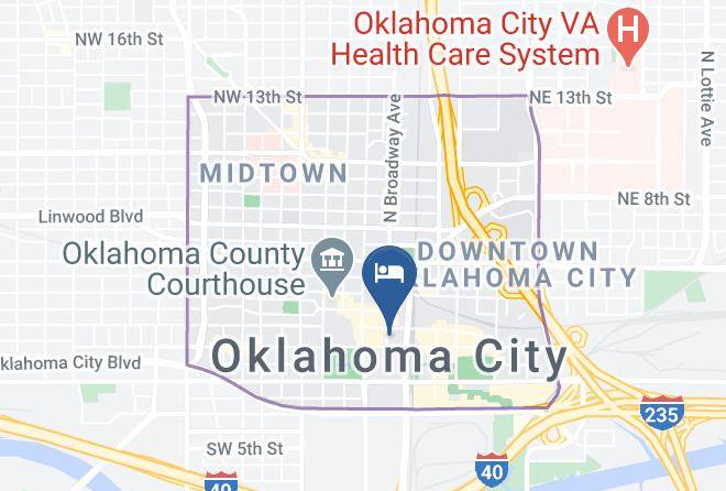 Oklahoma - Wyndham Grand Oklahoma City Downtown Maps