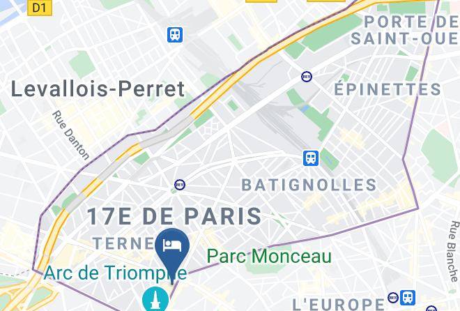 Paris - Renaissance Paris Arc De Triomphe Hotel Maps