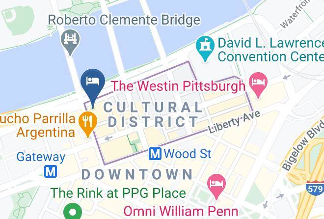 Renaissance Pittsburgh Hotel Map