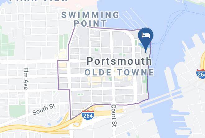 Renaissance Portsmouth Norfolk Waterfront Hotel Map