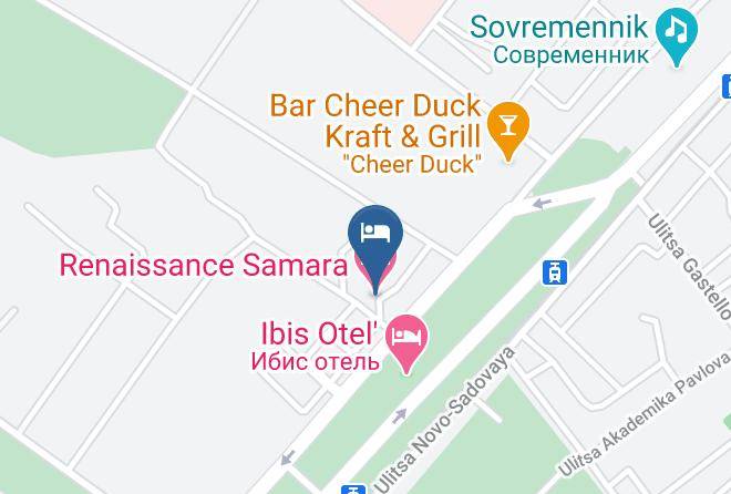 Samara - Renaissance Samara Hotel Maps