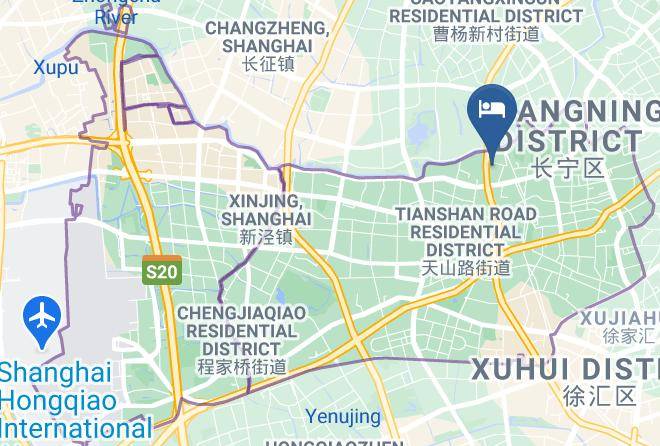 Changning District - Renaissance Shanghai Zhongshan Park Hotel Maps