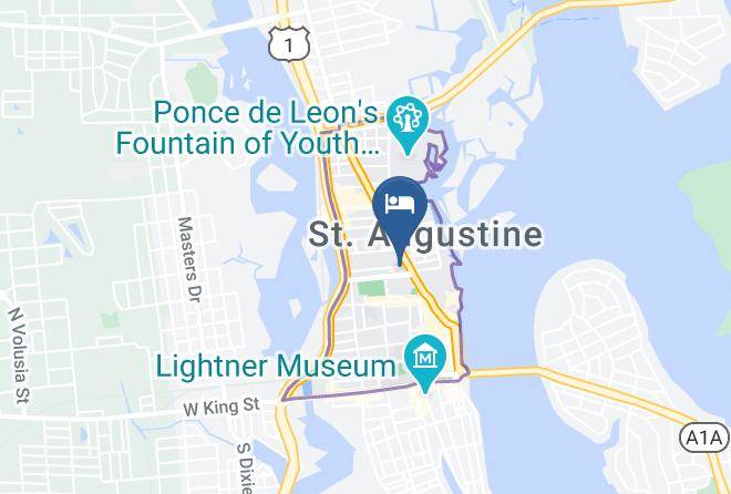 St Johns - Renaissance St Augustine Historic Downtown Hotel Maps